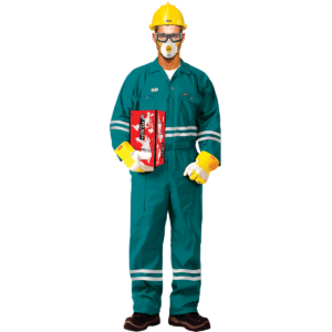 Fire Retardant Coverall – Dark Green