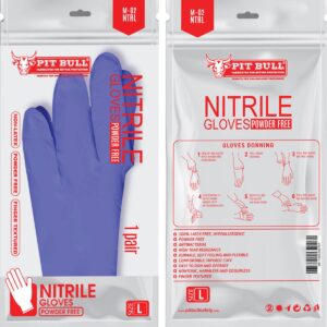 Nitrile Gloves (Bluple) – Pouch